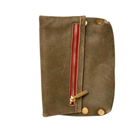 Hammitt vip pewter clutch bag